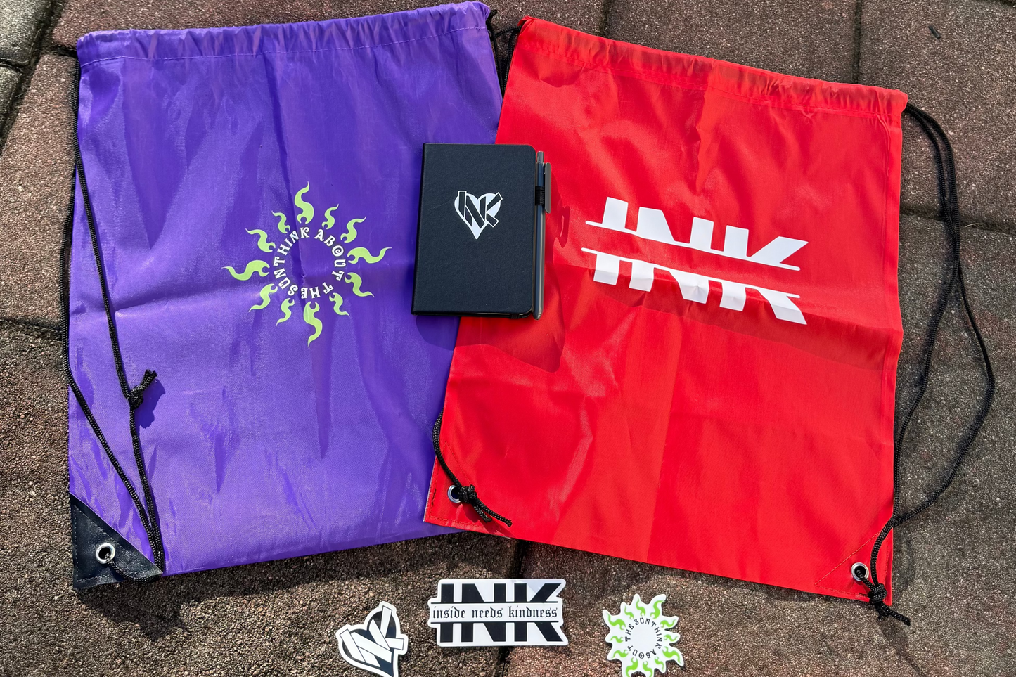 INK Drawstring Bag